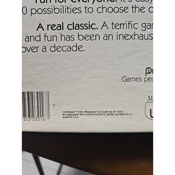 Vintage 1981 Pressman Mastermind Strategy Hidden Code Peg Board Game - Complete - Picture 5 of 5